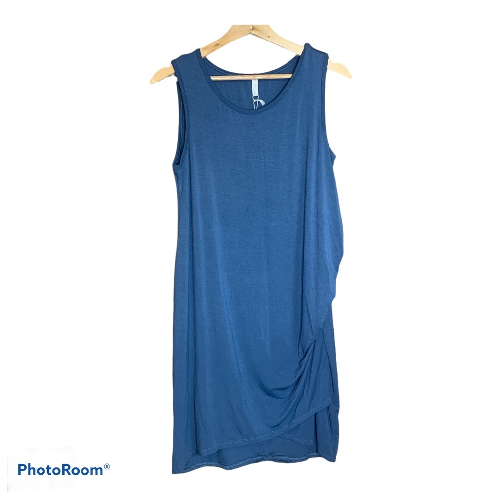 Pink Blush Blue Modal Dress in Size Medium…